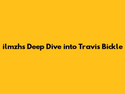 ilmzh's Deep Dive into Travis Bickle